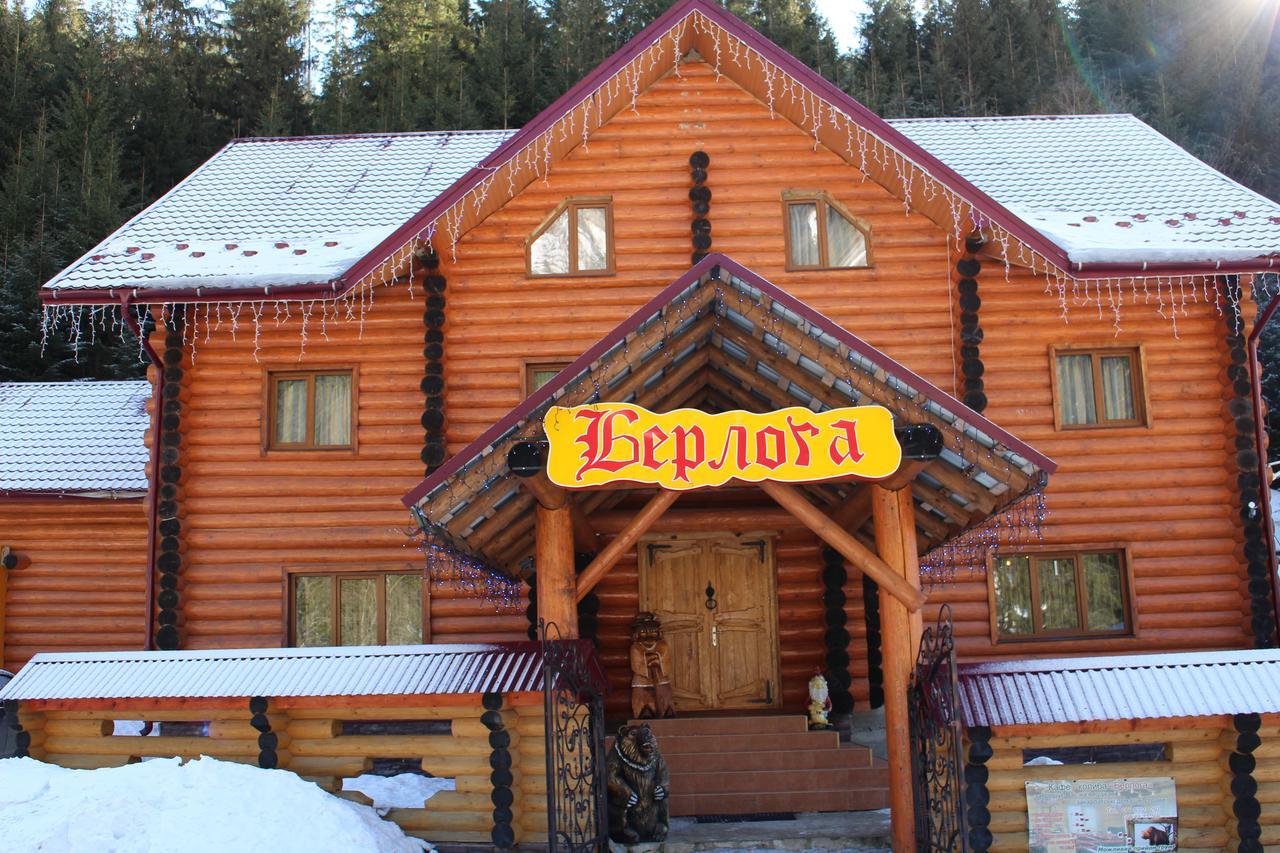Hotel Berloga-Sinevir Synevyrsʼka Polyana Exterior foto